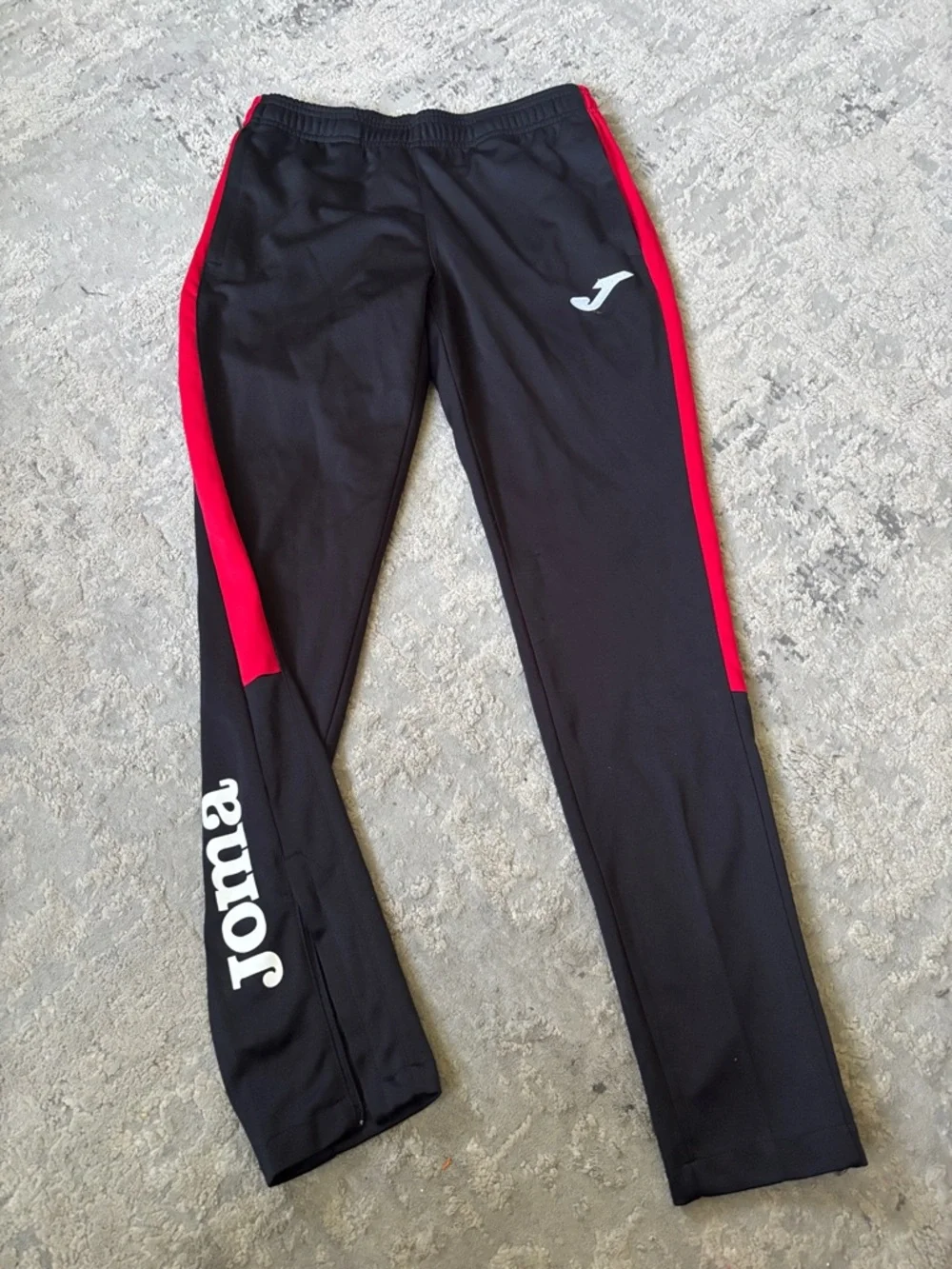 Joma Men’s Black & Red Athletic Track Pants - Picture 1 of 1